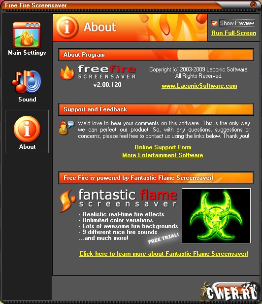 About Free Fire Screensaver