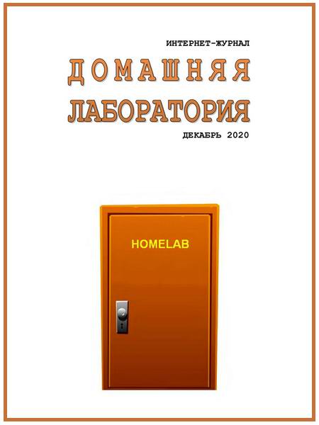 Домашняя лаборатория №12 декабрь 2020
