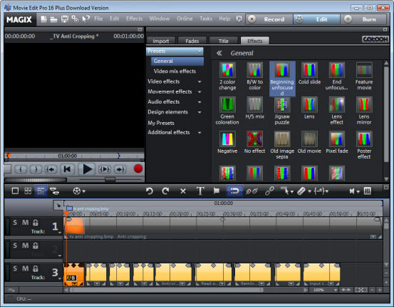 MAGIX Movie Edit Pro