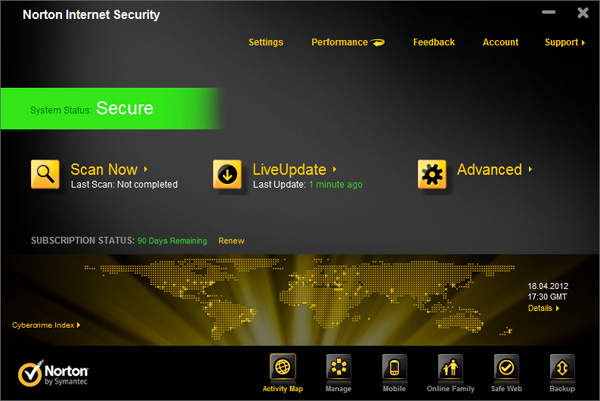Norton Antivirus | Internet Security 2012 v19.7.0.9 Final