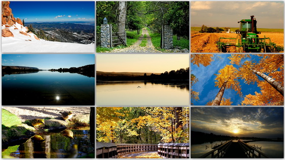 Wonderful Nature Wide Screen Wallpapers