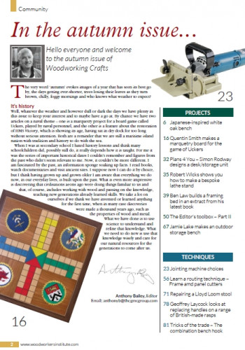 Woodworking Crafts №44 (Autumn 2018)