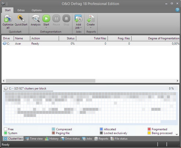 O&O Defrag Professional