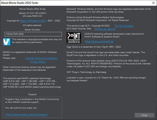Portable MAGIX Movie Studio Suite 2022 v21.0.2.130