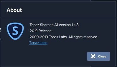 Topaz Sharpen AI 1.4.3
