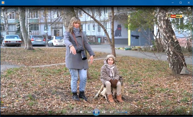 Снимаем сказку во дворе