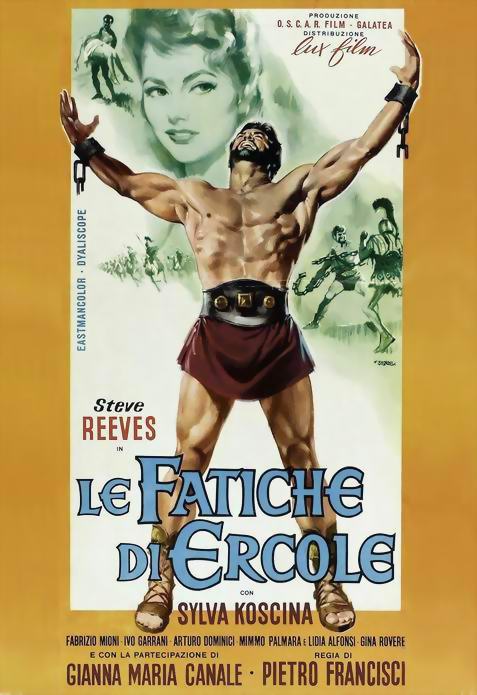 Подвиги Геракла (1958) DVDRip