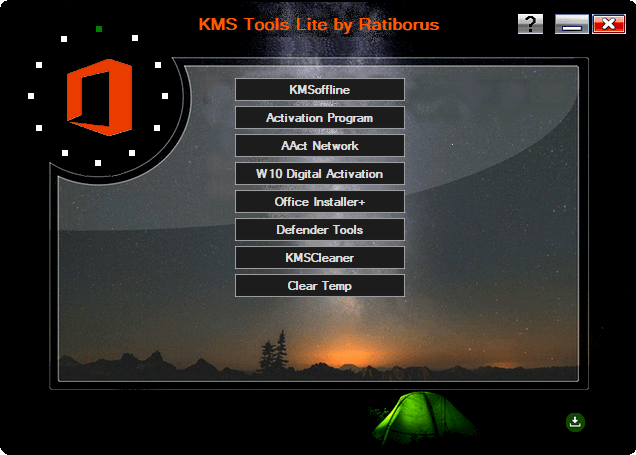 Универсальный набор инструментов для активации Windows и Office от Ratiborus