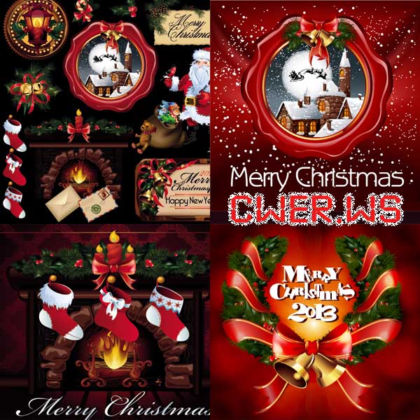 Неоновый свет новогоднего праздника