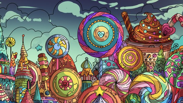 100 Candy Cats
