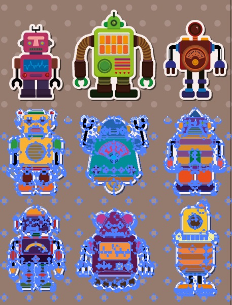 Забавные роботы3