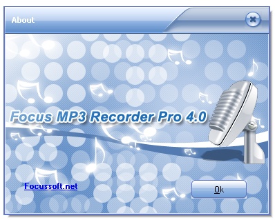 Focus MP3 Recorder Pro 4.0