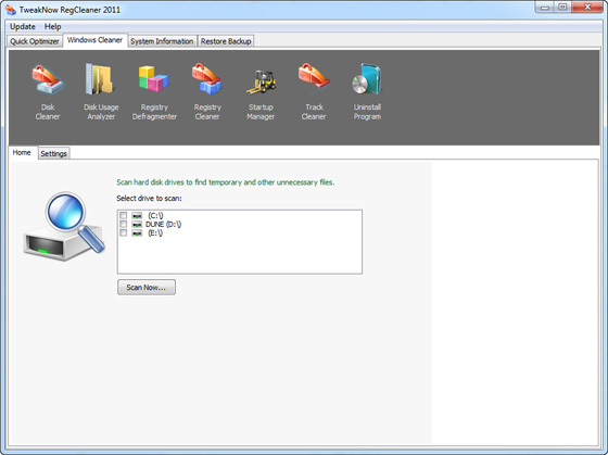 TweakNow RegCleaner 6.4.0